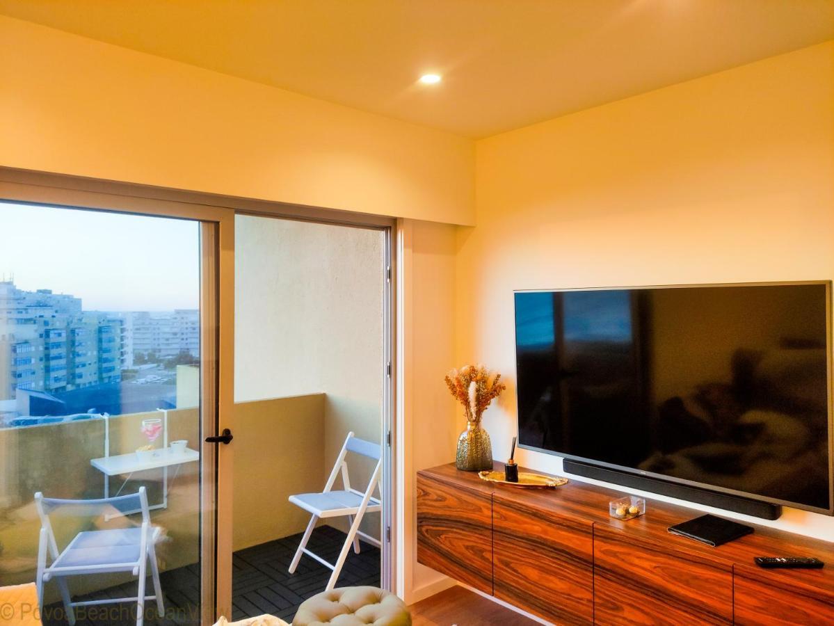 Povoa Beach Ocean View โปโว เดอ วาร์ซิม ภายนอก รูปภาพ